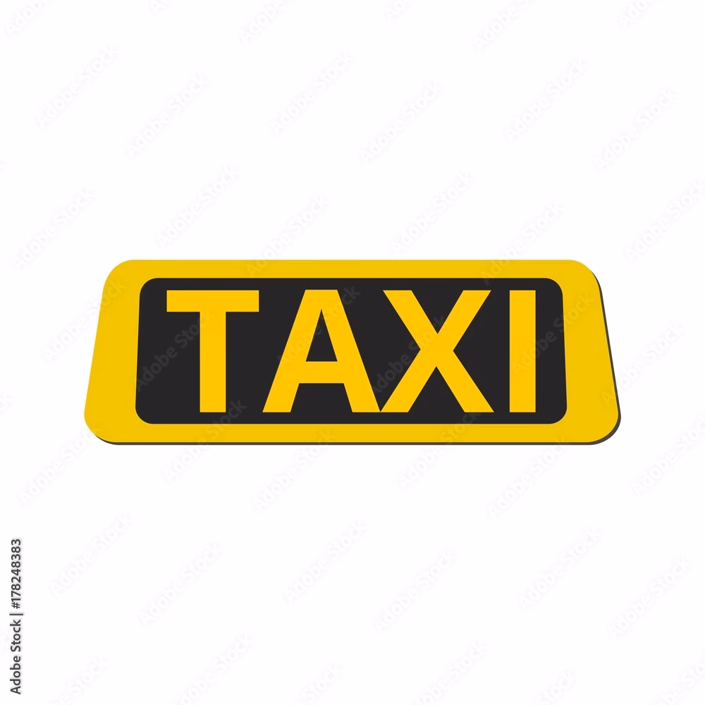 Are taxi vector icons royalty-free?