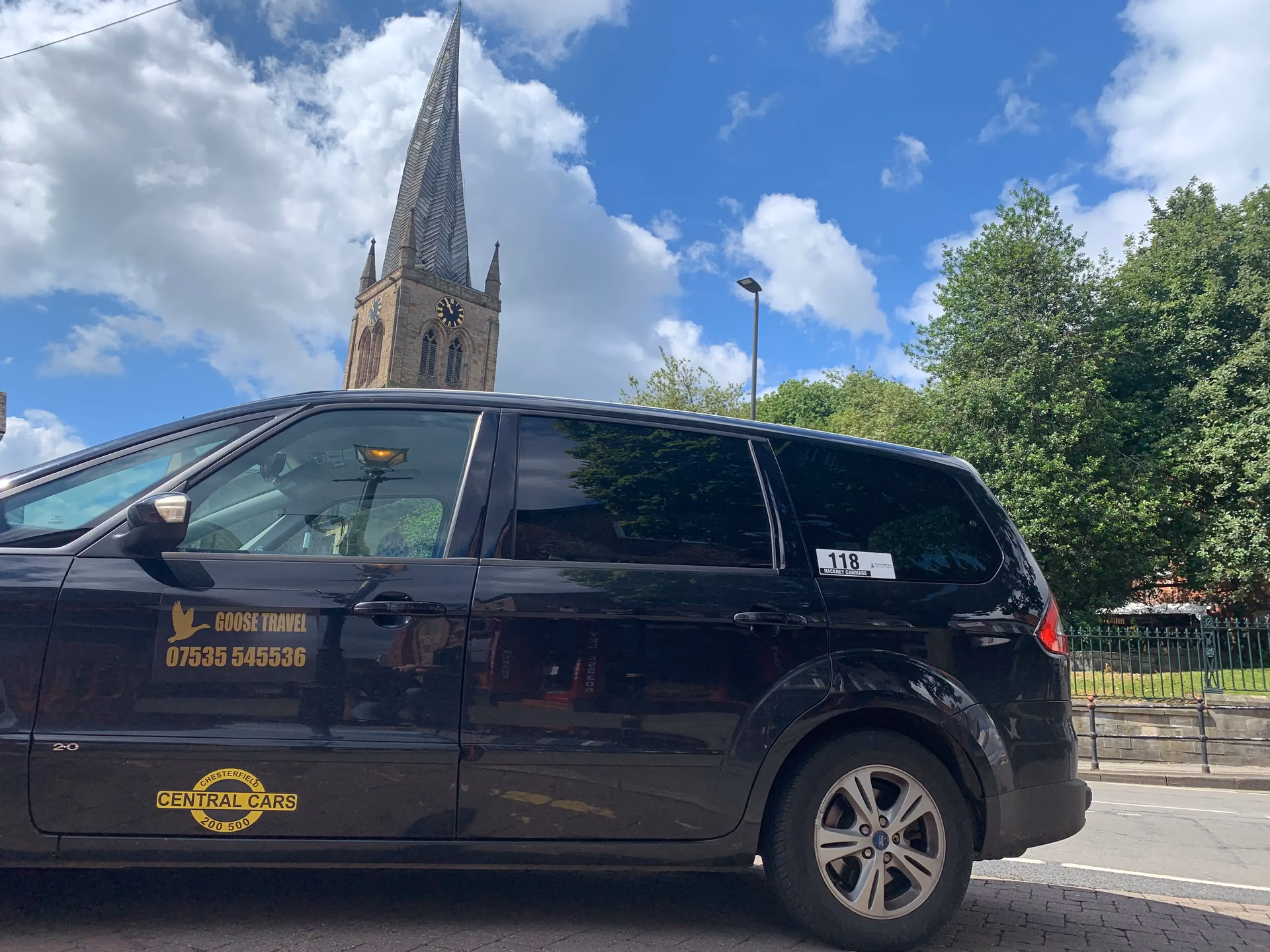 Where can I book a minibus in Chesterfield?