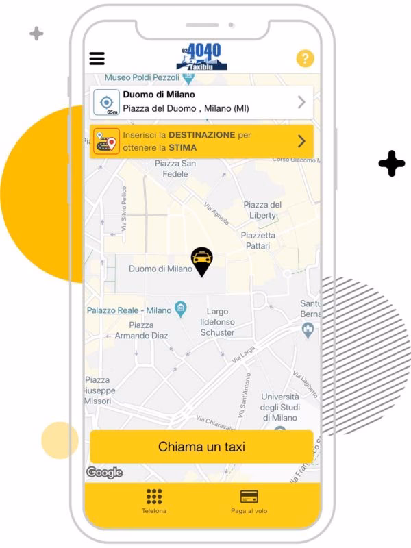 What is a taxi service in Italy?