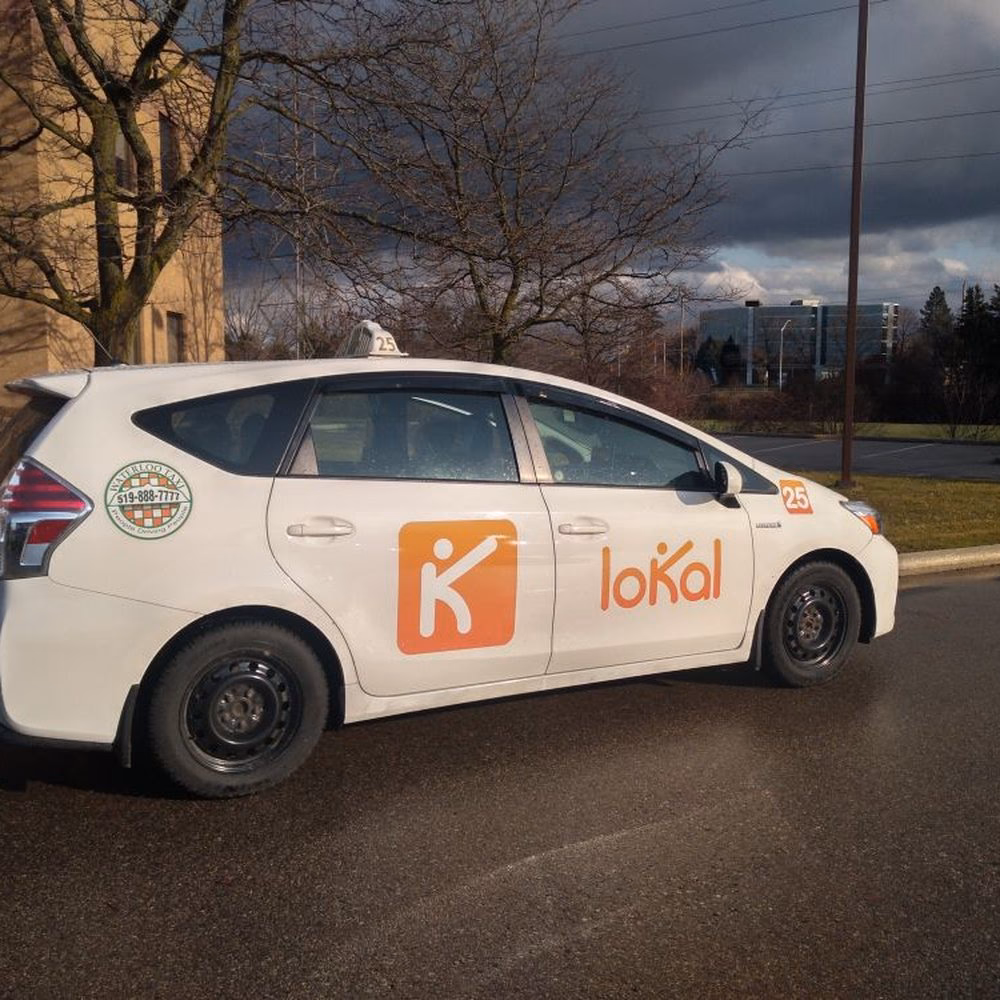 Can you get a taxi in Kitchener with a wheelchair?
