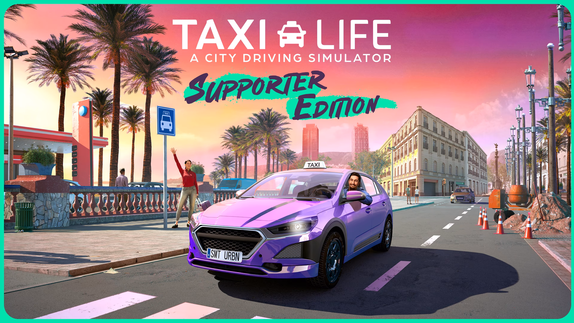 How many achievements are there in Taxi Life a city driving simulator?