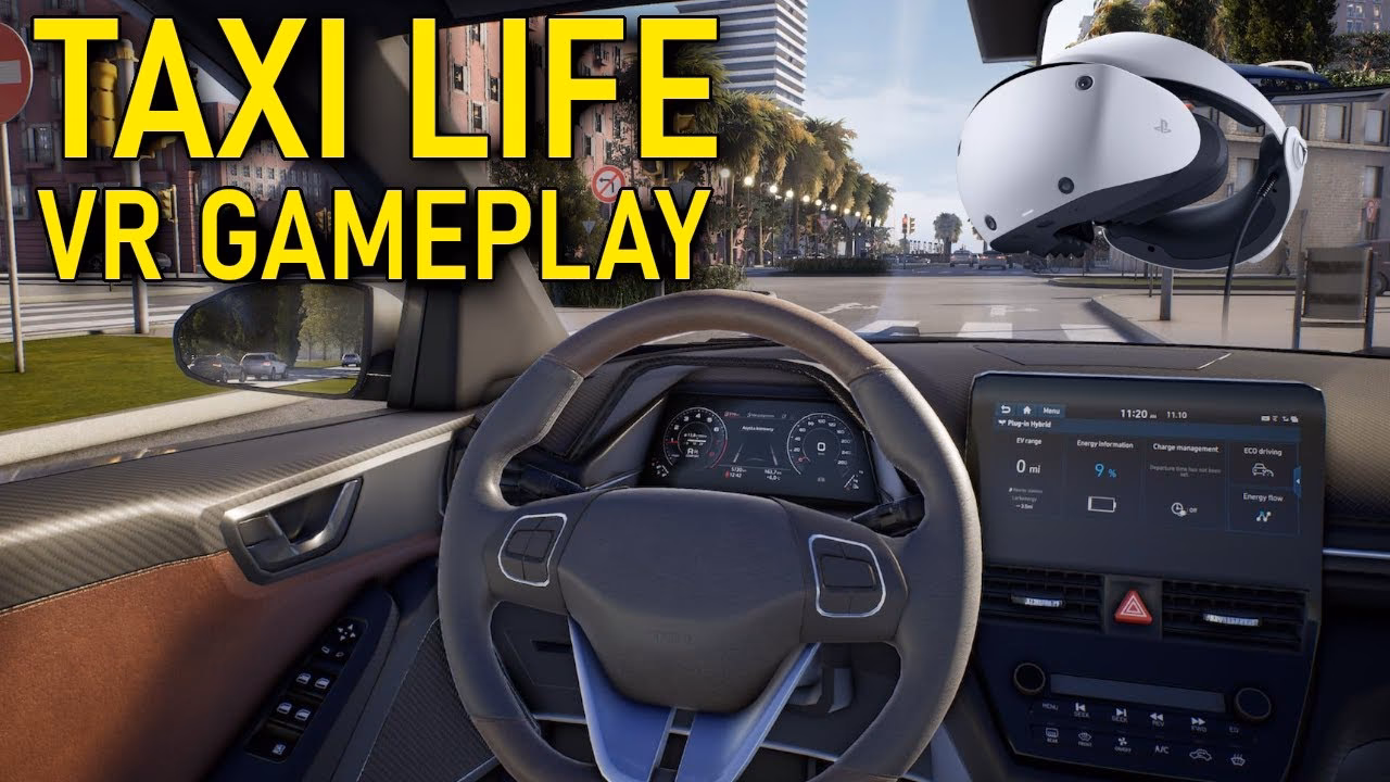 Does Taxi Life a city driving simulator have a VR mode?