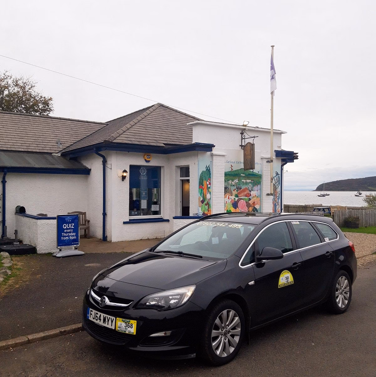 How long does it take to get from Manse Road to Lochranza?