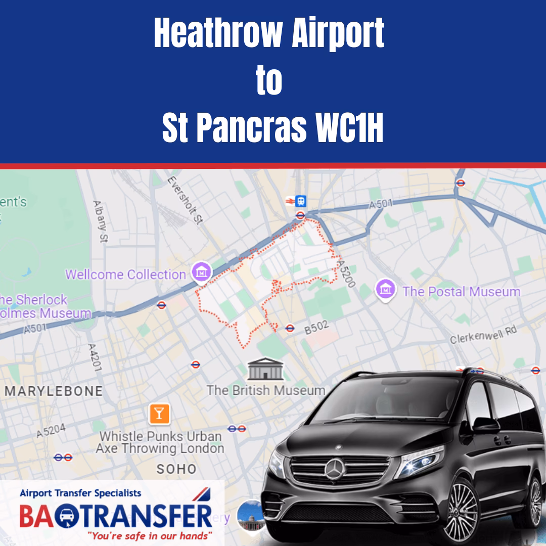 How to get from London City Airport (LCY) to St Pancras International station?