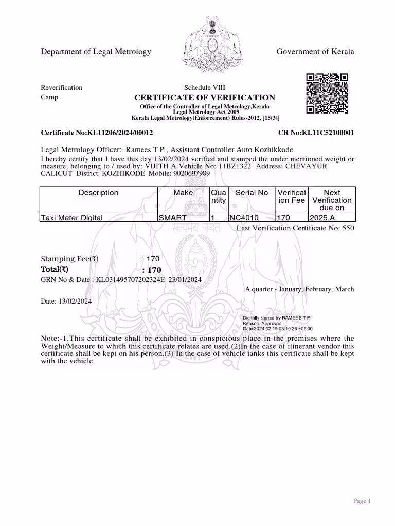 Can taxi meters be calibrated and resealed?