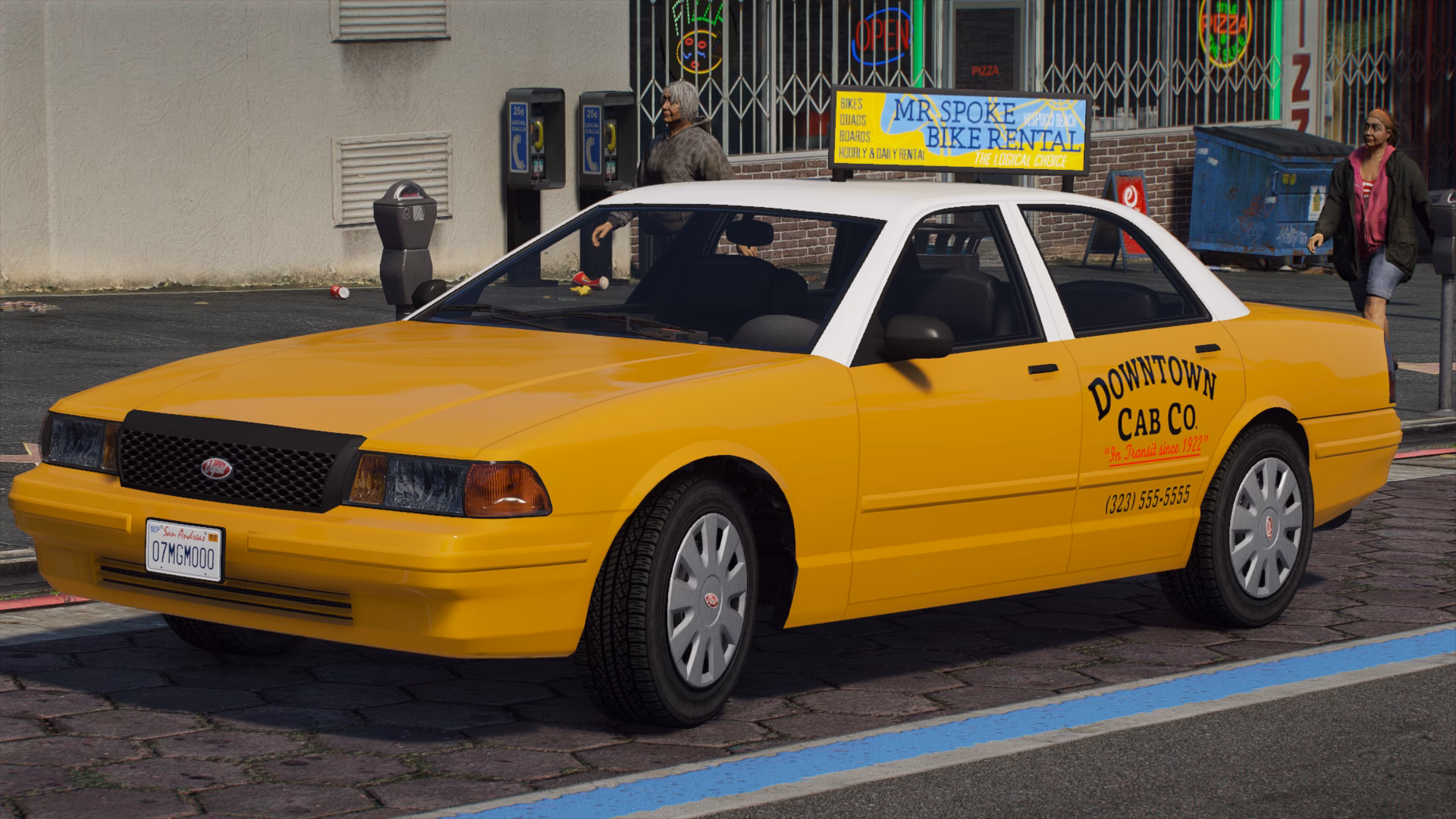 Is the taxi system a mod?