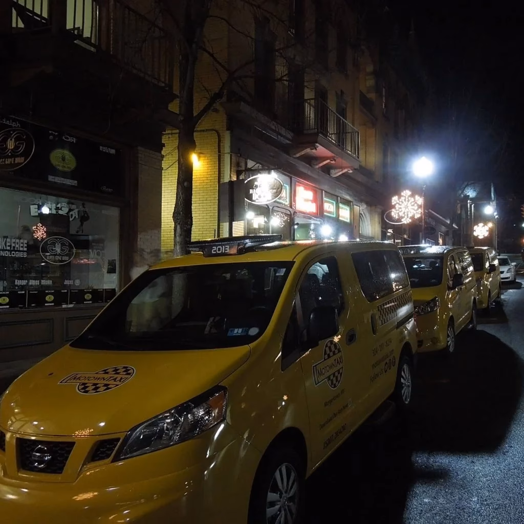 Is yellow cab in Fairmont West Virginia on time?