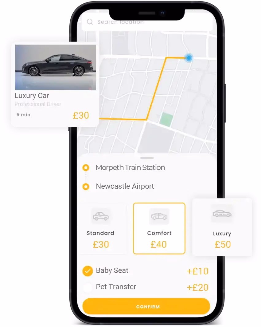 Where can I Park at Morpeth train station?