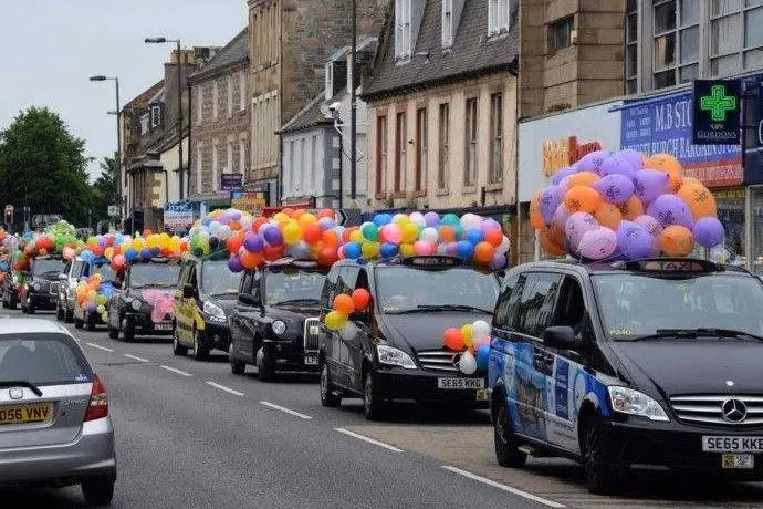 What is the Edinburgh taxi trade children's outing?