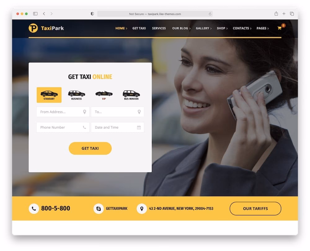 How to choose the right taxi WordPress theme?
