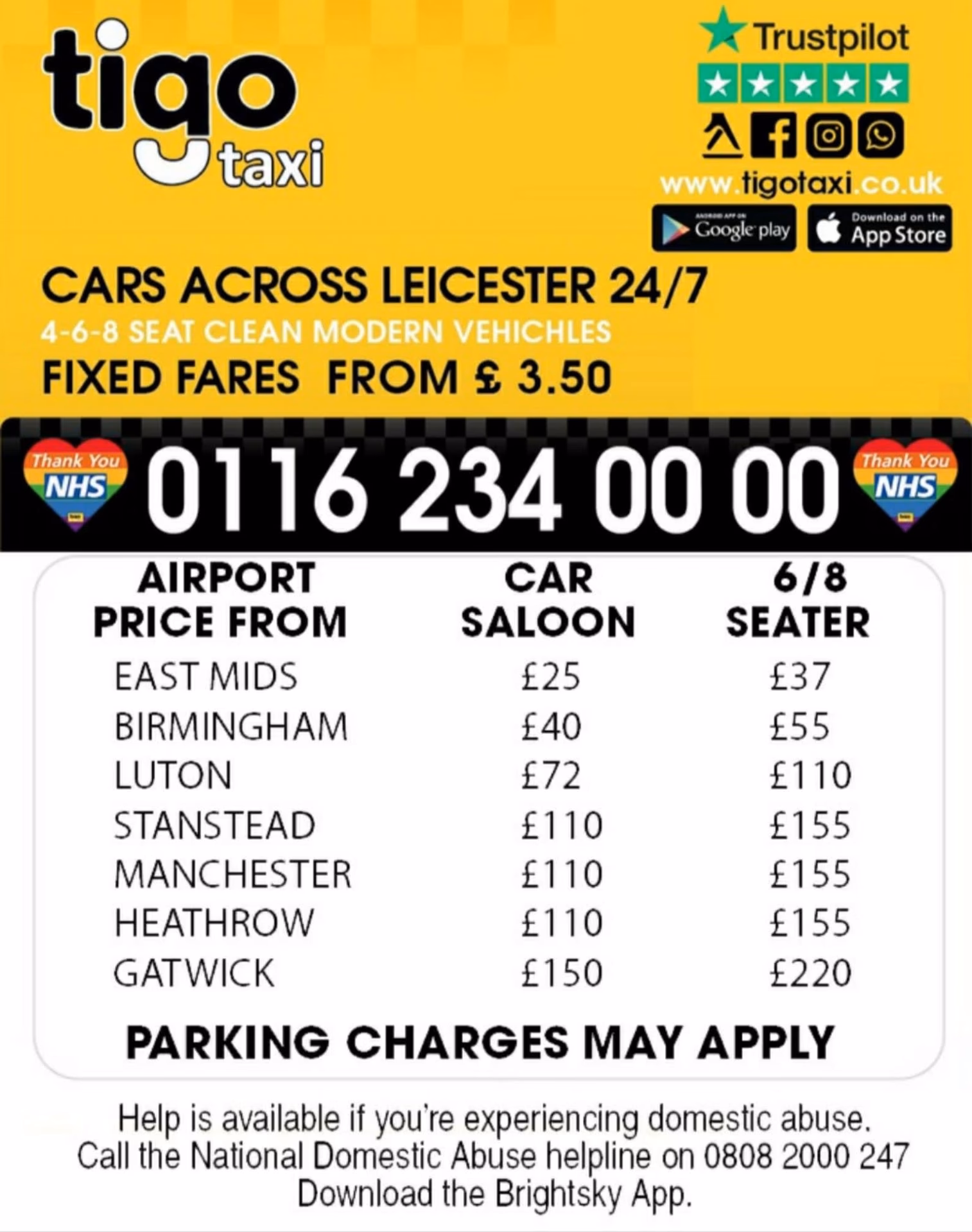 Is there a direct bus from Leicester to Birmingham Airport?