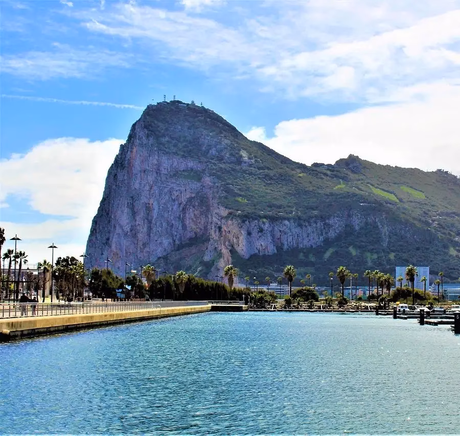 How far is Torremolinos from Gibraltar?