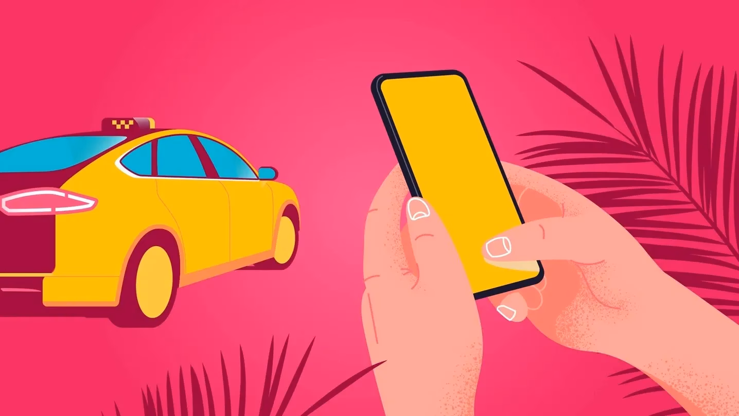 How do I get a discount code for a taxi ride?