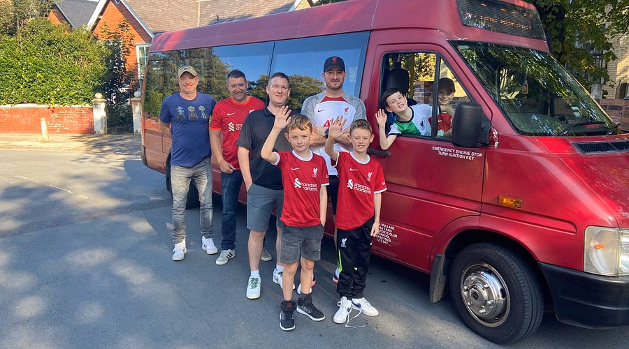 What is the nearest train station to Anfield stadium taxi rank?