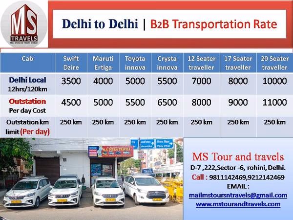 How to book outstation cab services in Delhi?