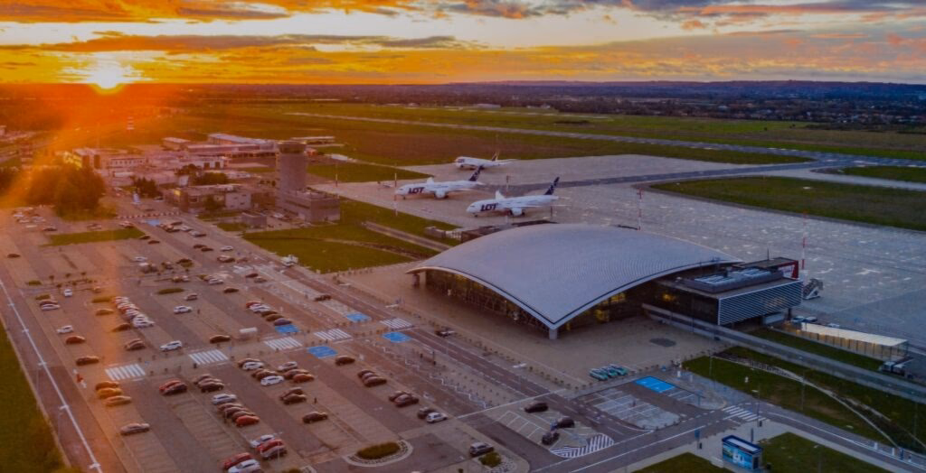 Which taxi services should I use at Rzeszów-Jasionka Airport?