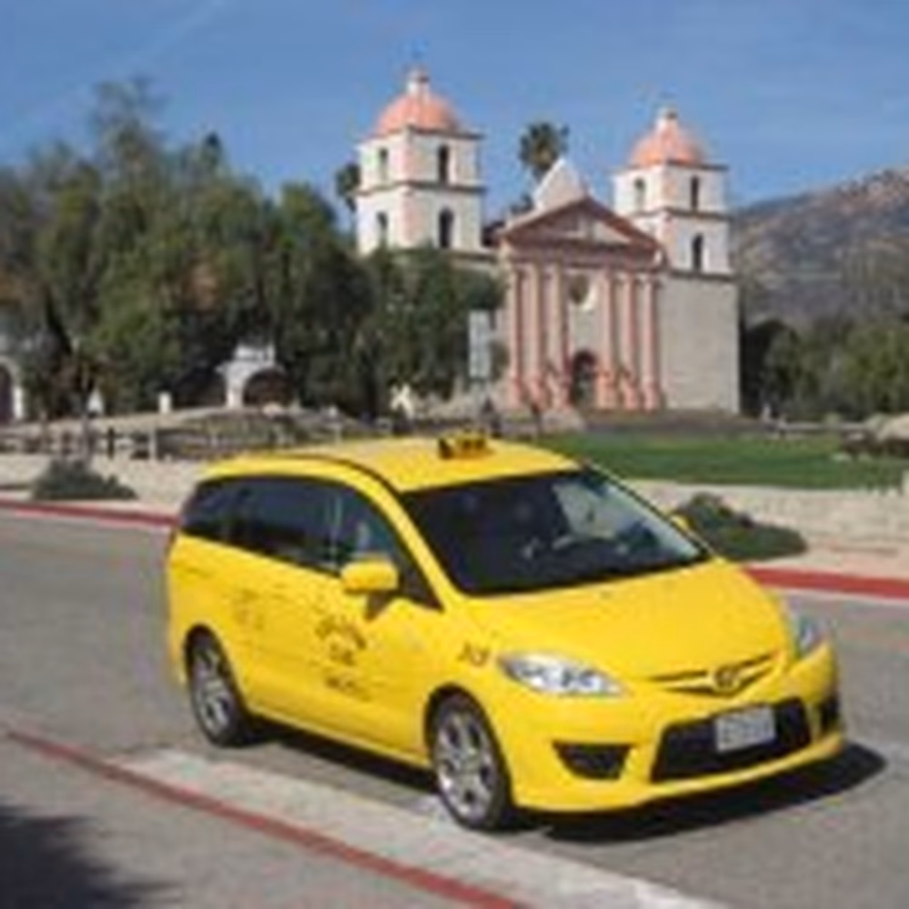 How much does a taxi cost in Santa Maria?
