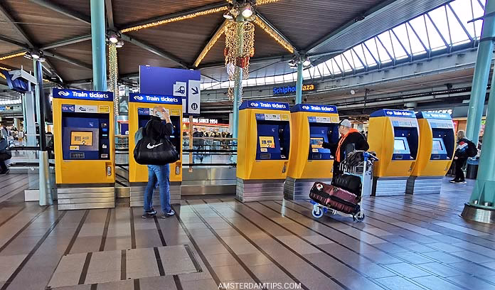 How much does Schiphol Airport Train cost?