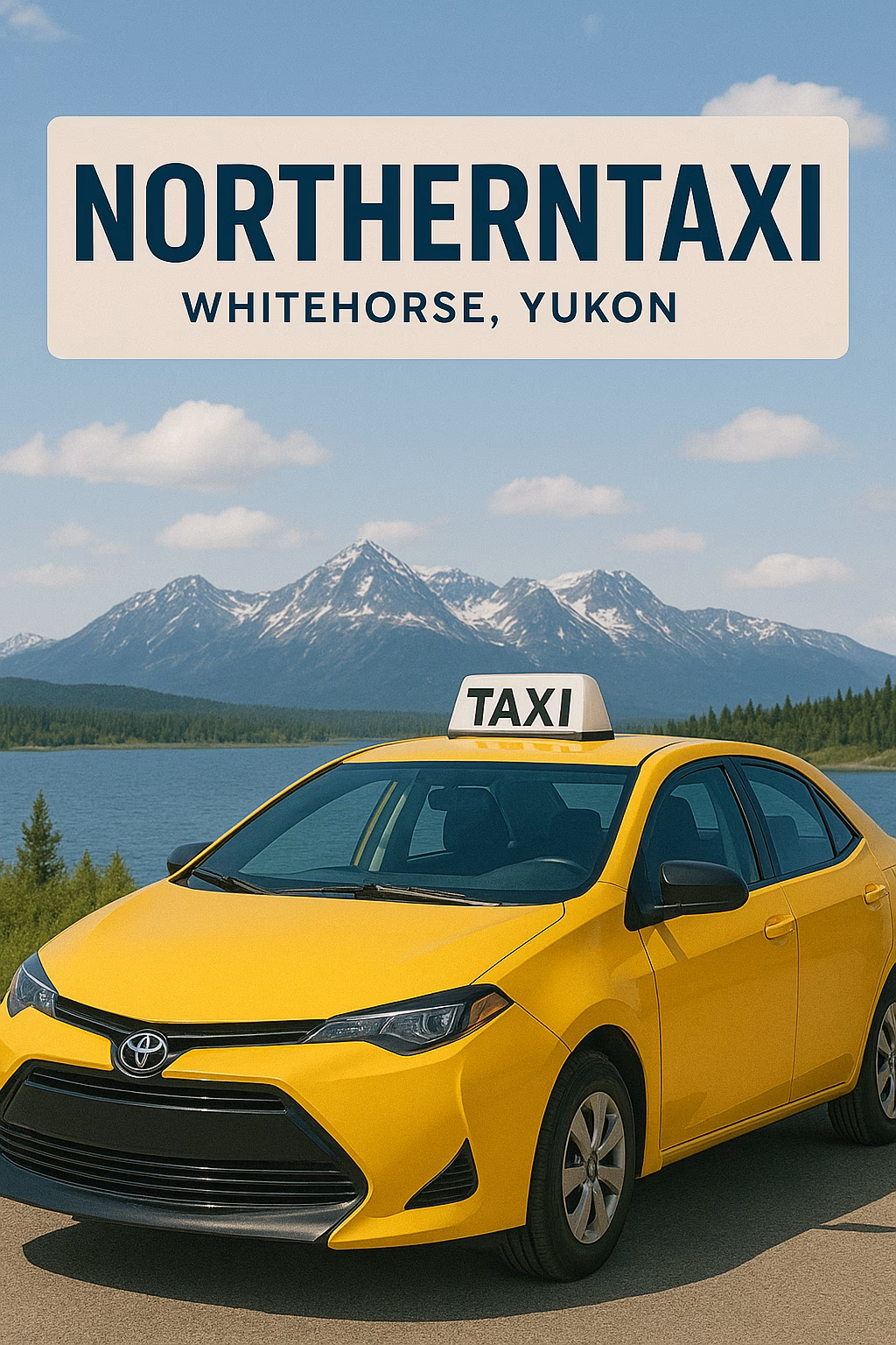 How to get from Whitehorse airport to 2nd & wood?