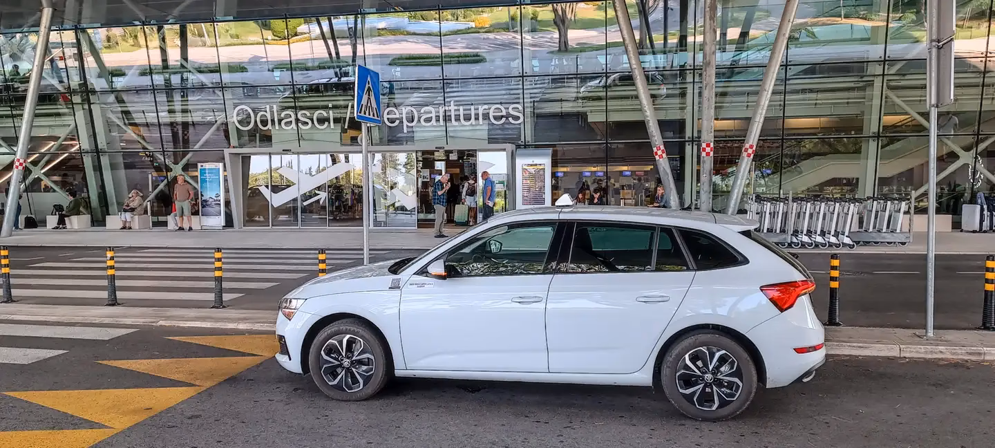 How to get from Zadar Airport to Zaton holiday resort?