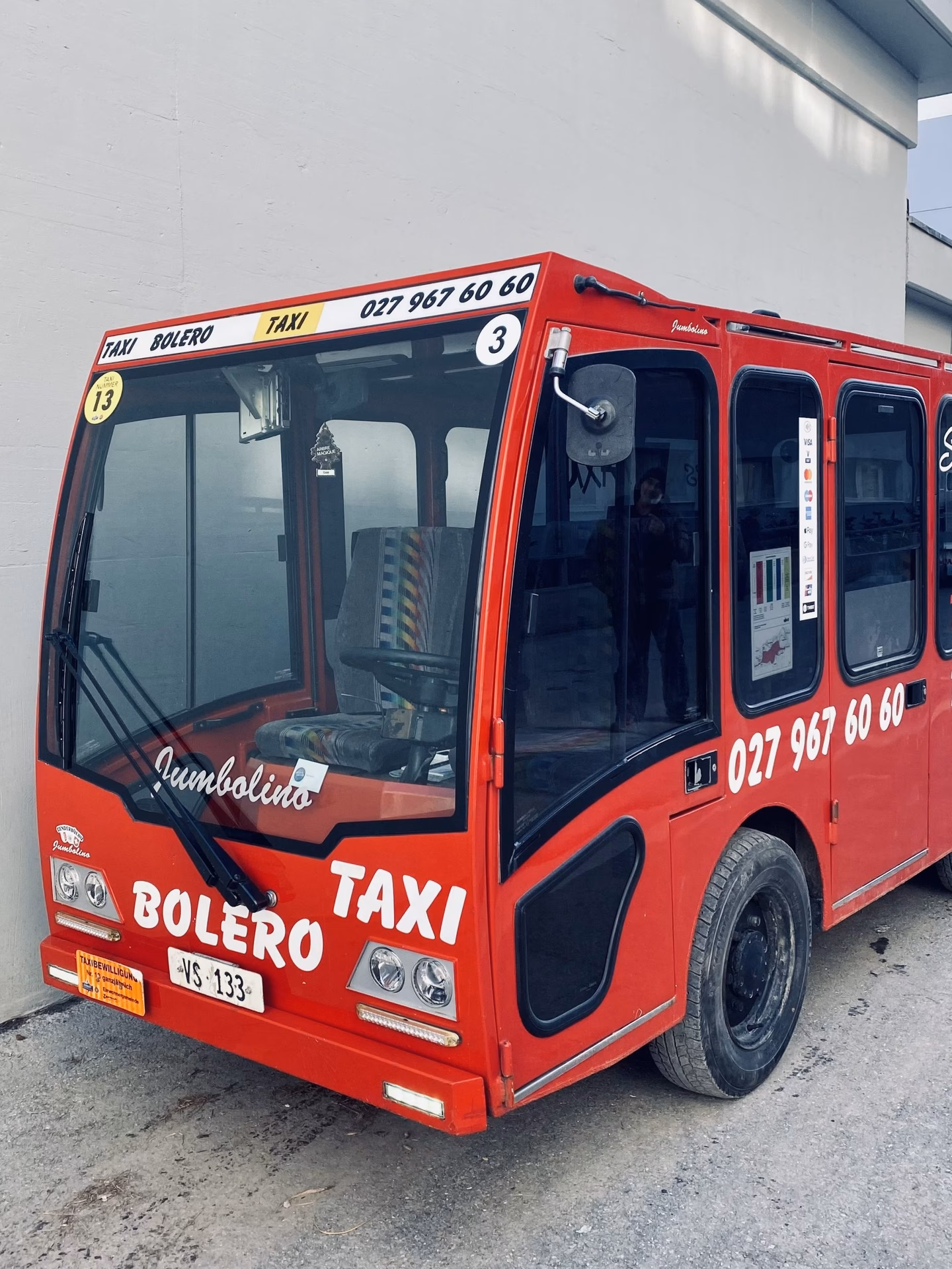 How much does a 5km ride cost in Zermatt?