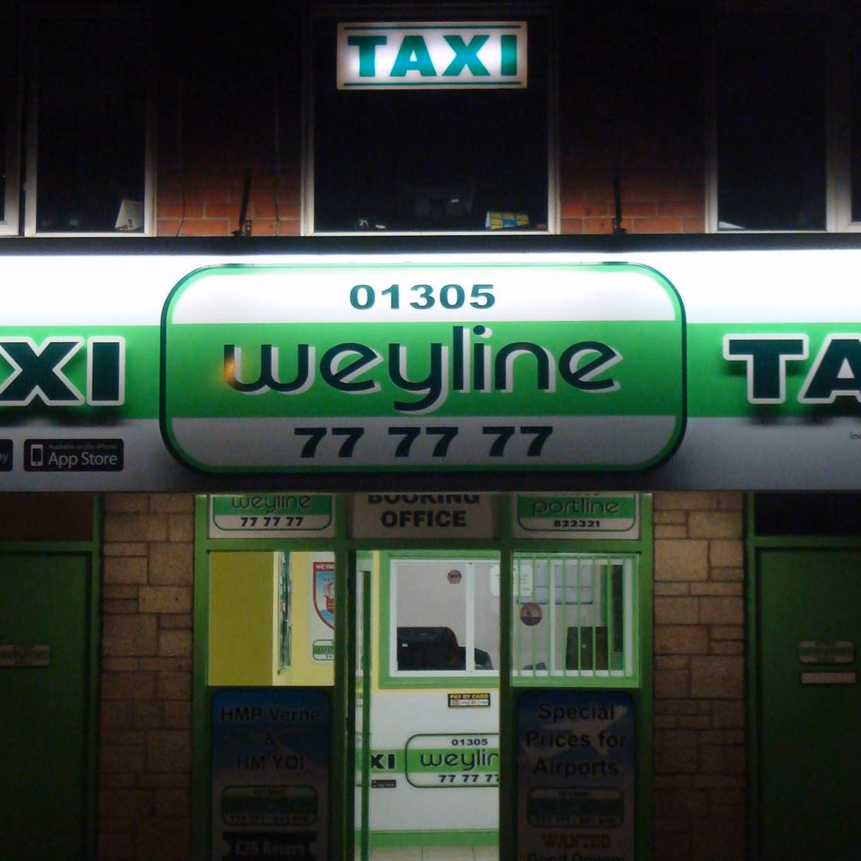 What bus goes to HMP the Verne in Weymouth & Portland?