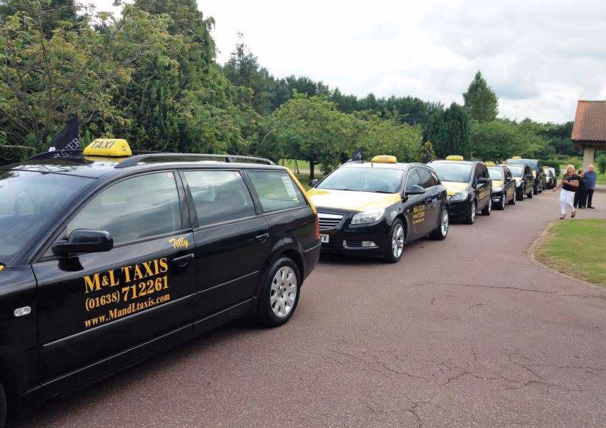 How do I book a taxi in Newmarket/Mildenhall?
