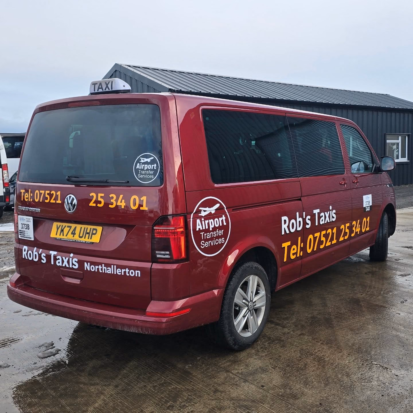 What happened at the taxi rank in High Street Northallerton?