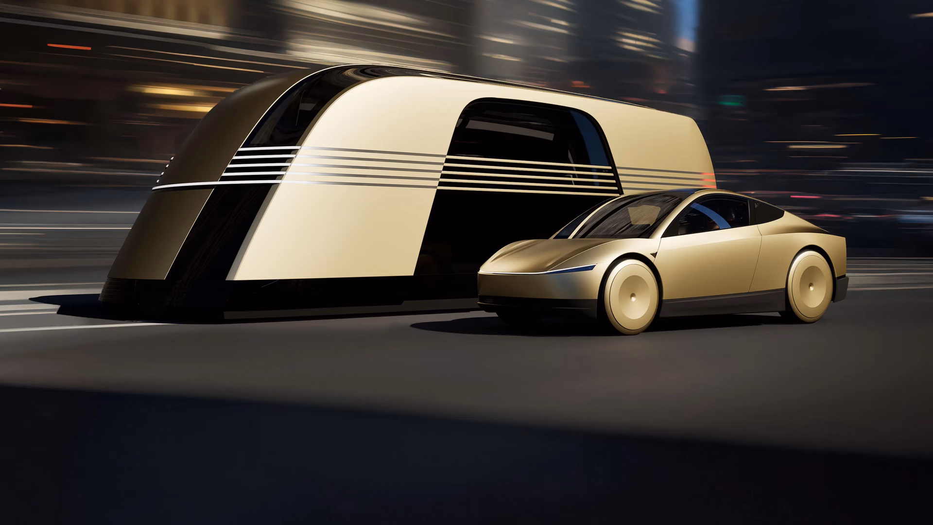 How does the robotaxi app work on a Tesla?