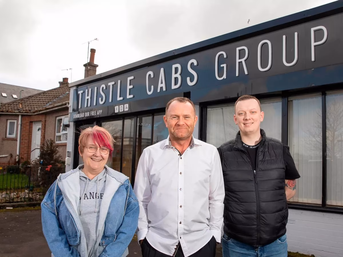 Where can I find Thistle cabs in Kilmarnock?