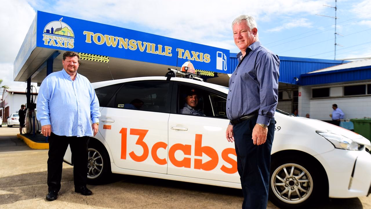 What services does 13CABS offer in Townsville?