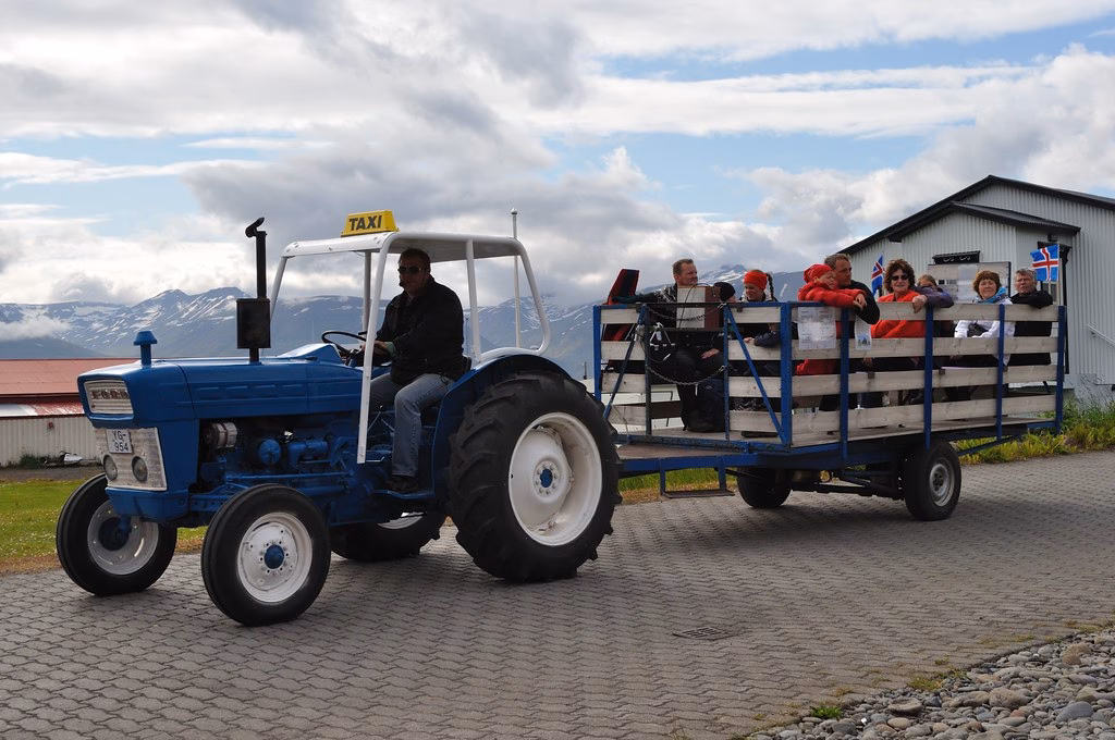 Can a tractor be used on a public road?
