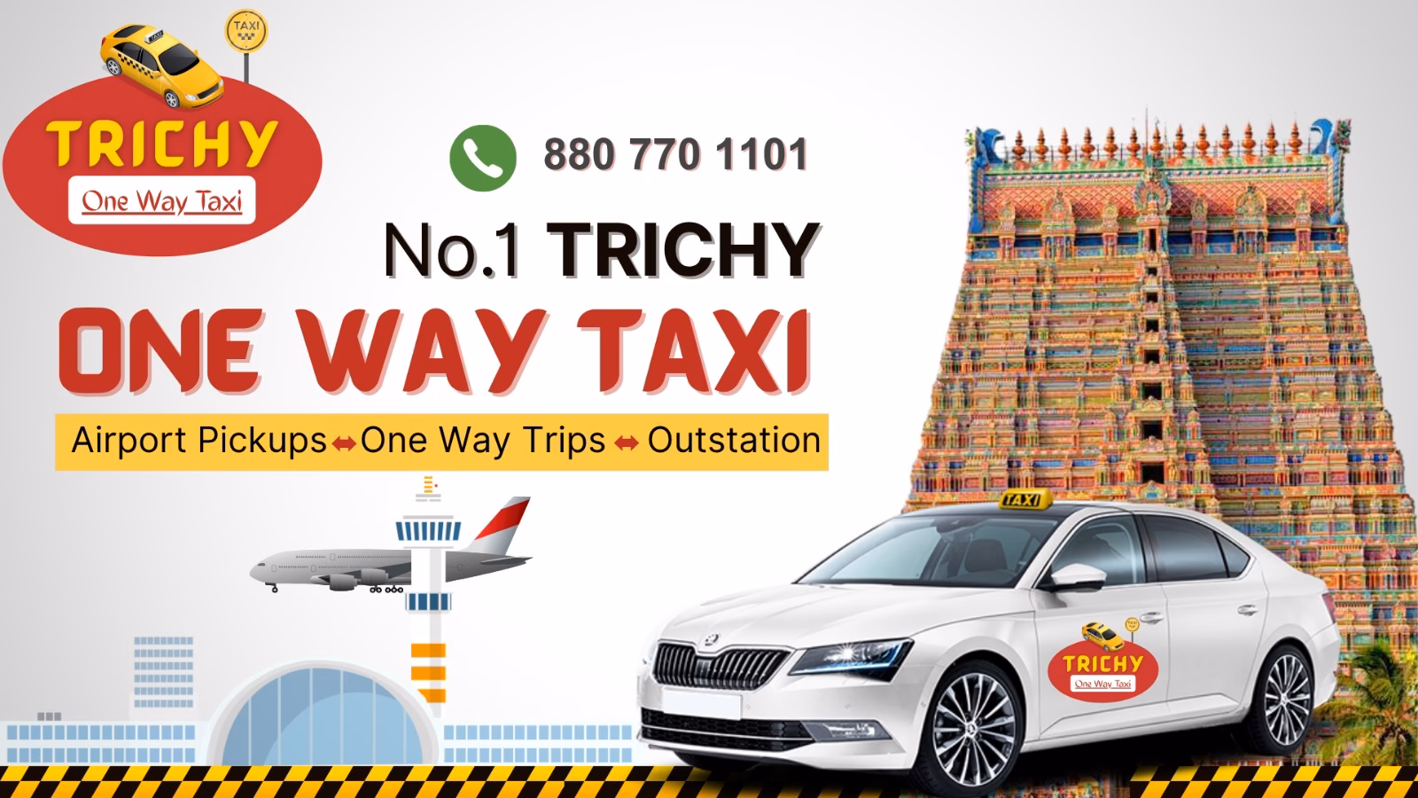 How to get Rs 100 off Trichy to Velankanni cabs?