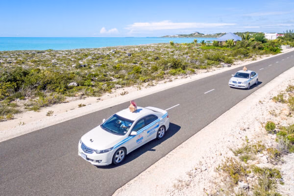 What are the best transportation options in Turks & Caicos?