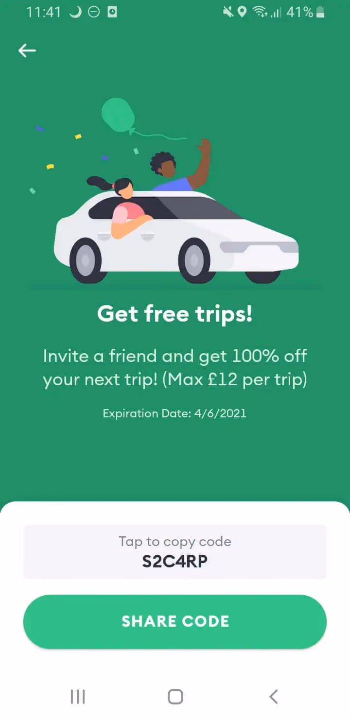 How do I get $25 off Uber rides as a new user?