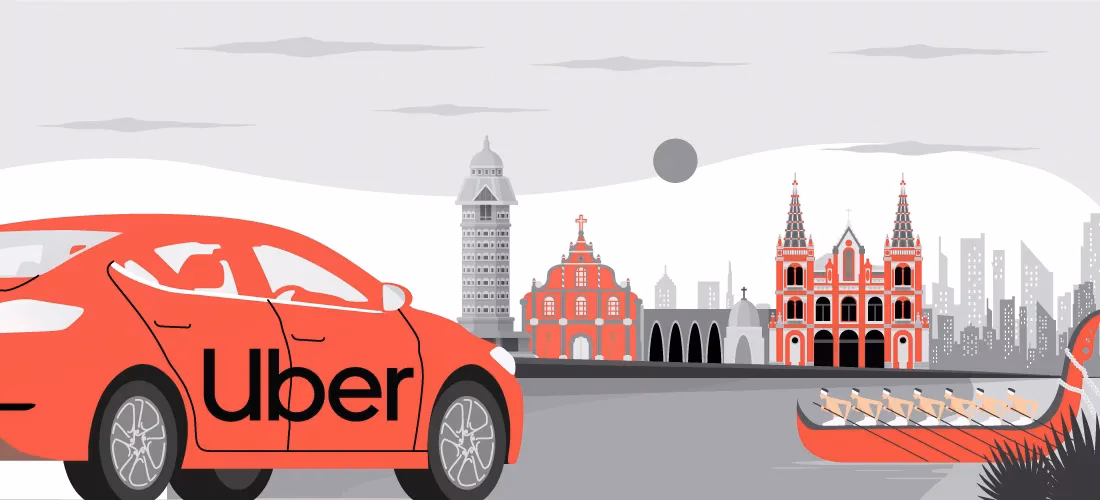 Where to get Uber in Kochi Airport?