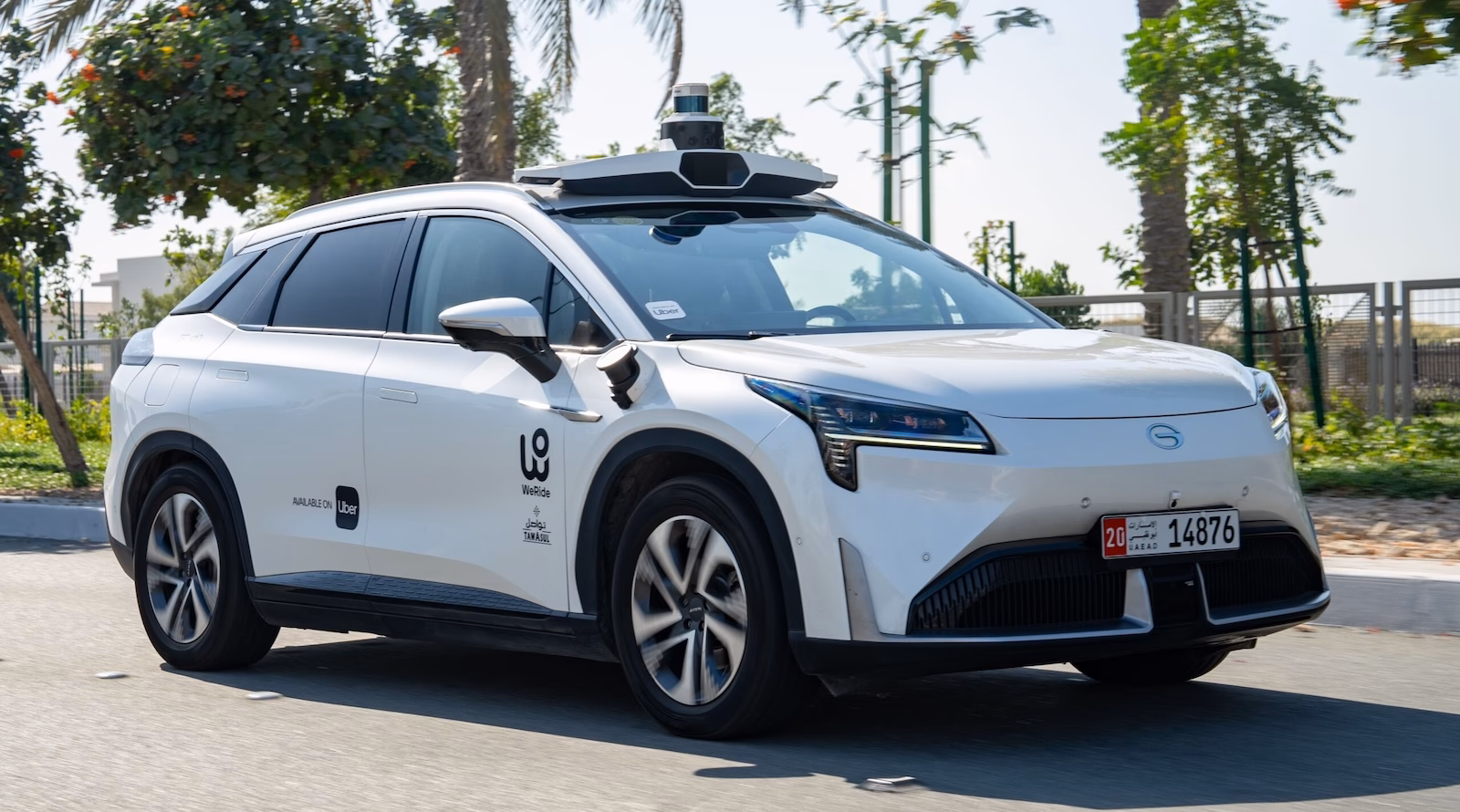 Is Uber partnering with weride?