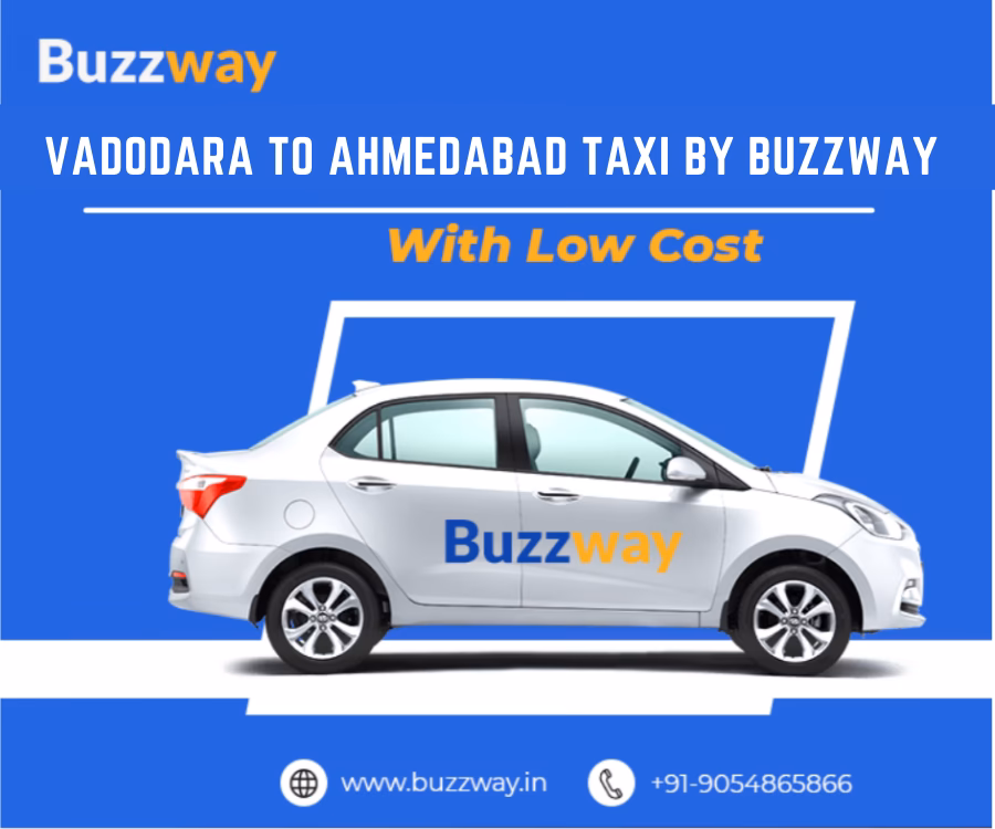 How much is a taxi from Vadodara to Ahmedabad?