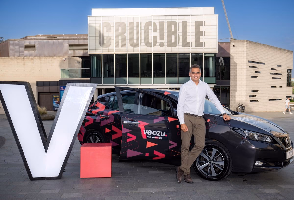 Where can I go on a veezu ride in Sheffield?