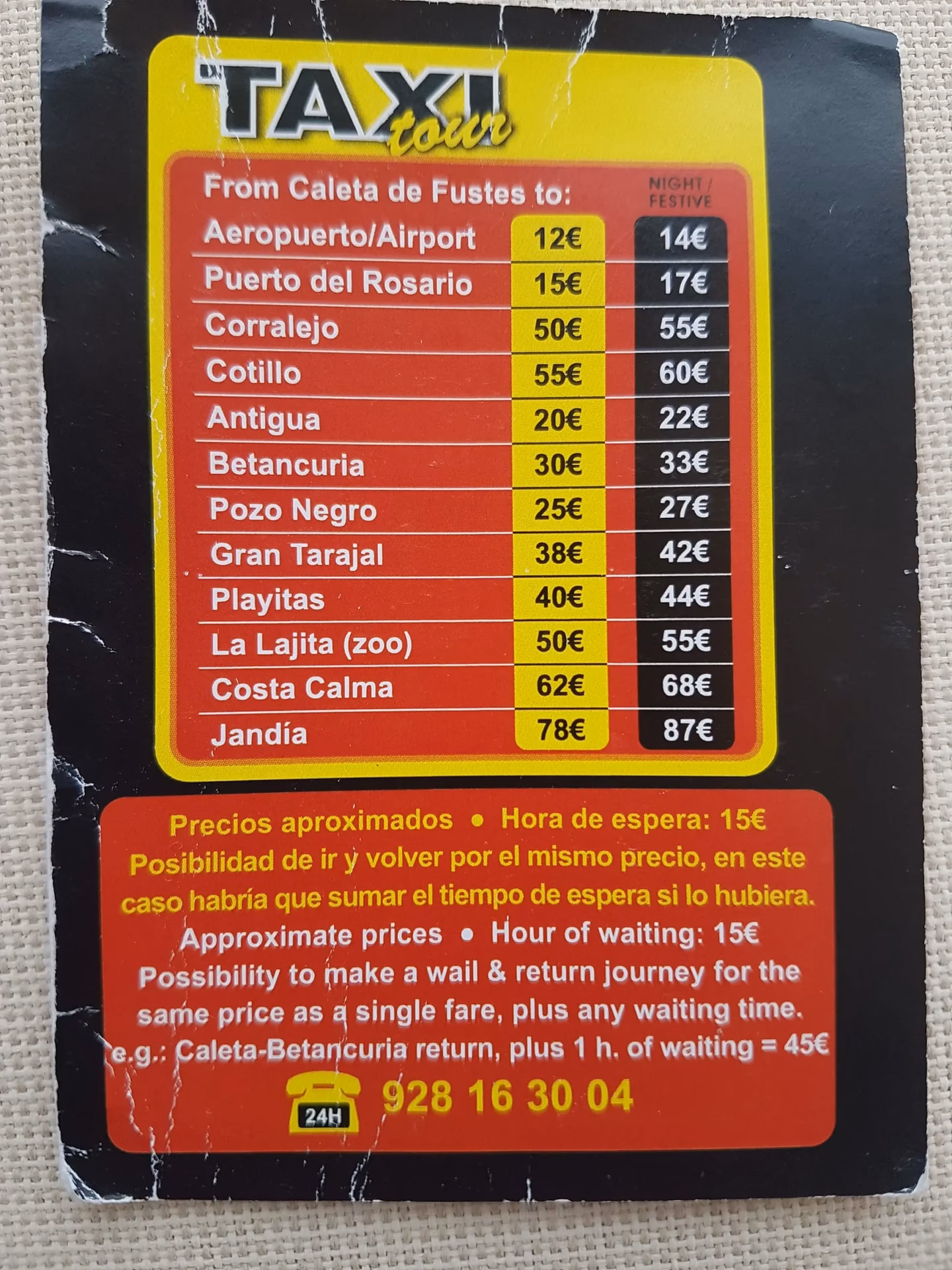 Kann man mit dem Taxi auf Fuerteventura chauffiert werden?