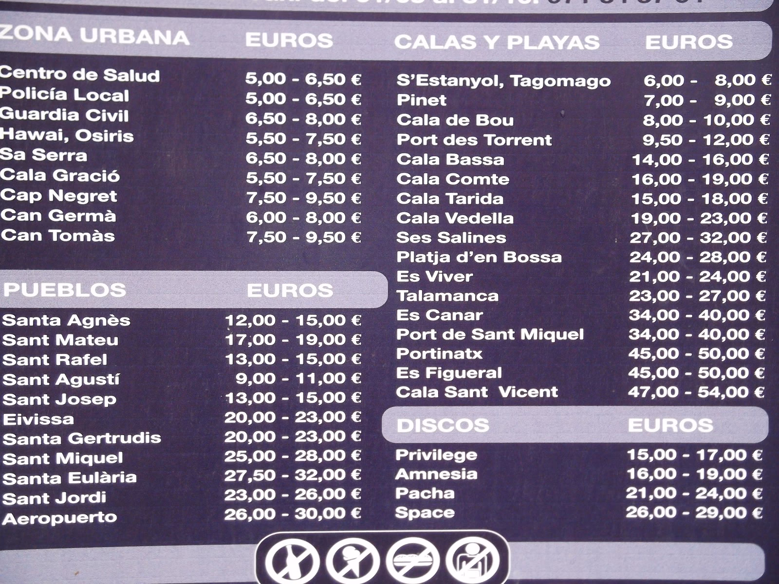 How to get to Cala Tarida?