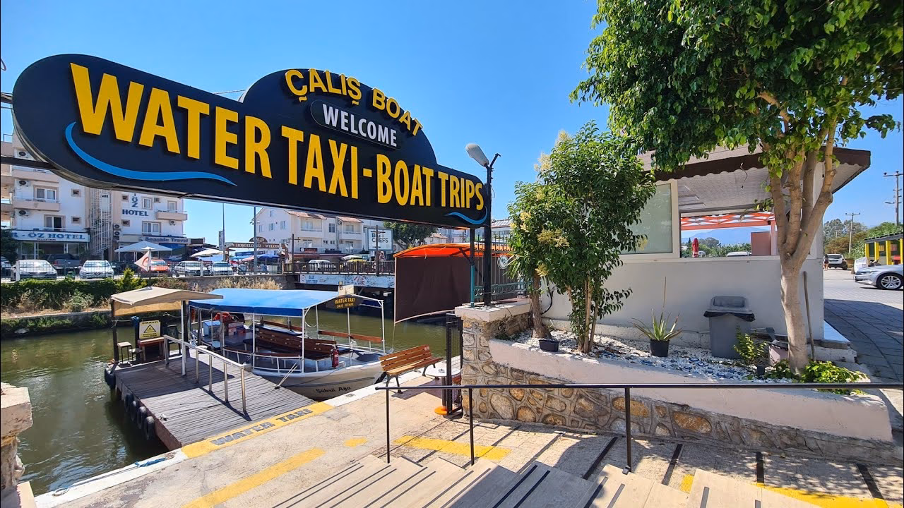 How much does a water taxi cost in Turkey?