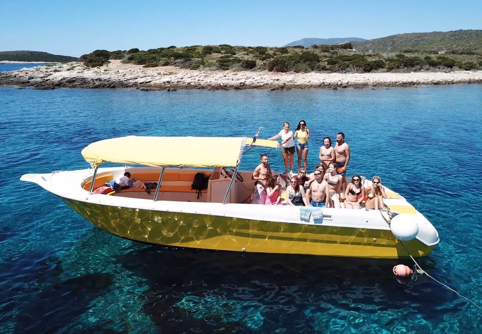 Which ferry port connects Jelsa (Hvar) to Bol (BRAC)?