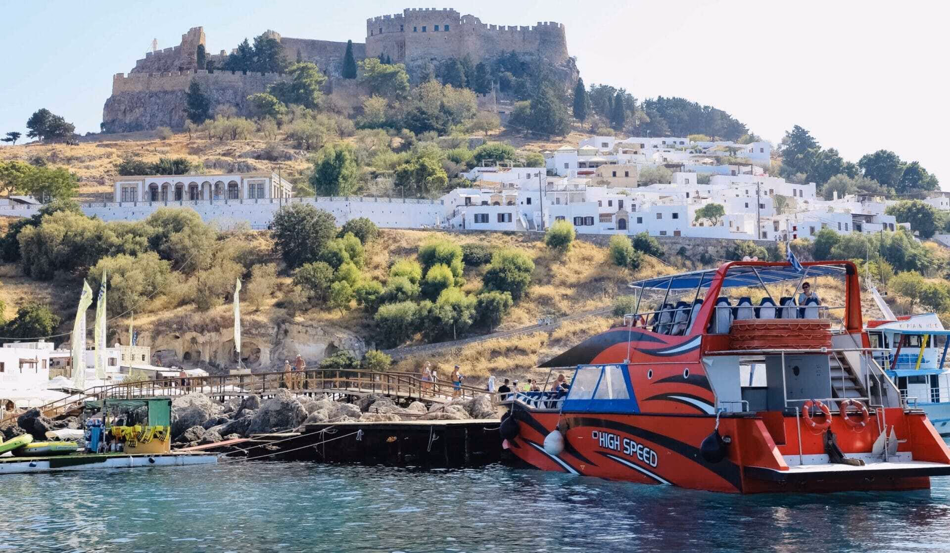 How to visit Rhodes by boat?