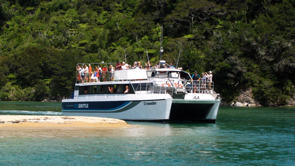 Does Abel Tasman offer a water taxi service?