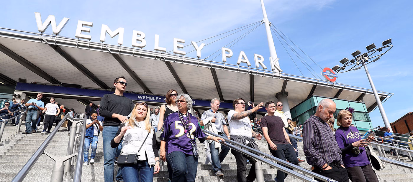 How to get out of Wembley Stadium?