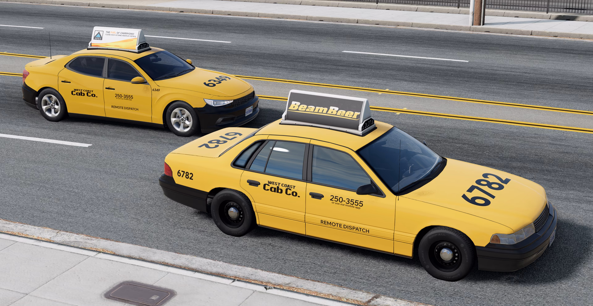 What services does West Coast Taxi service offer in Barbados?