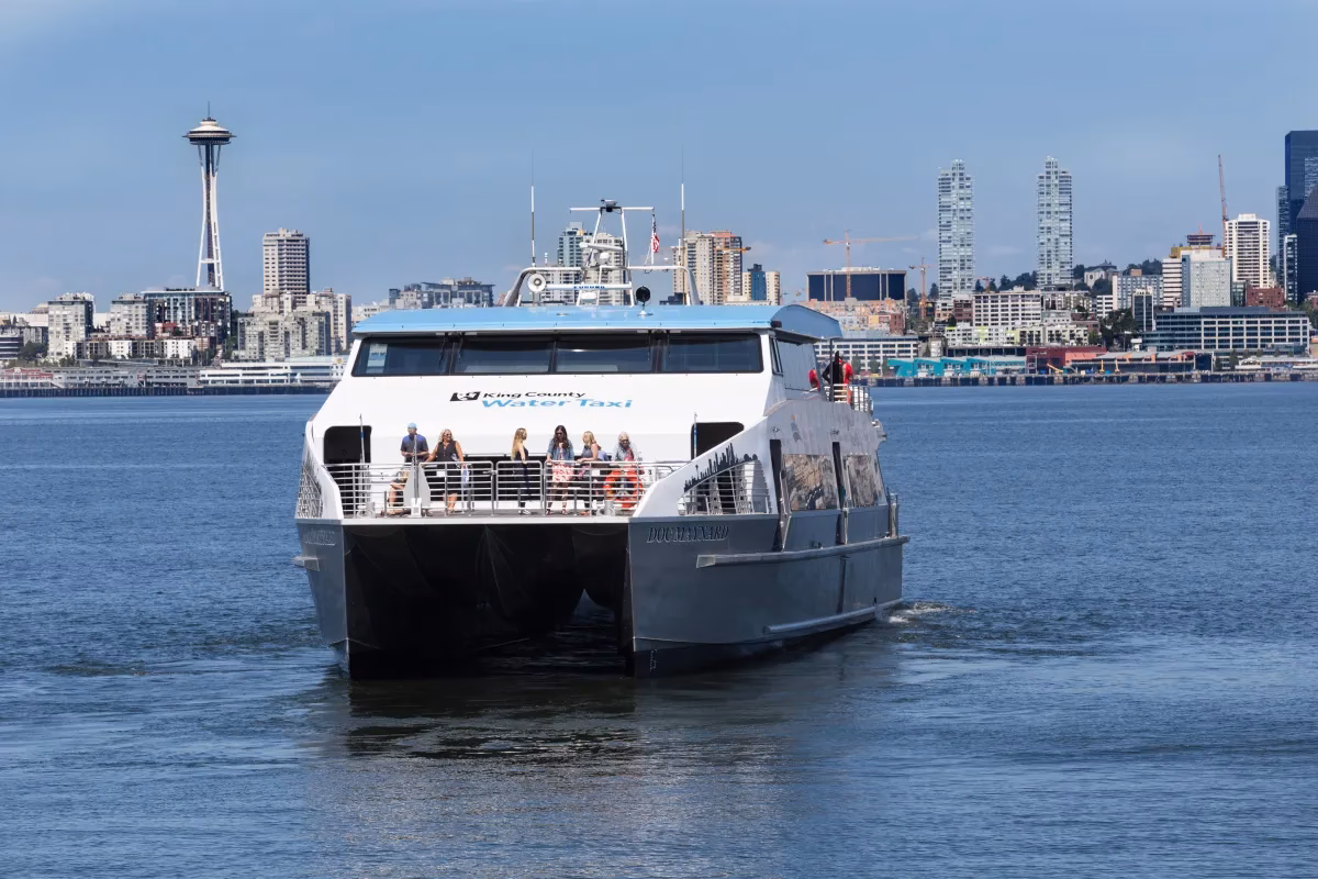 When does the West Seattle water taxi spring/summer schedule start?