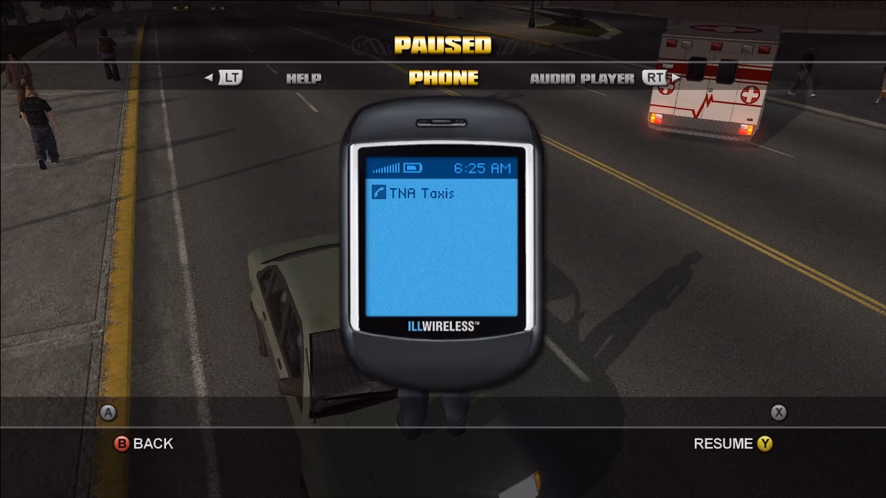 Does Saints Row 2 have a phone number?