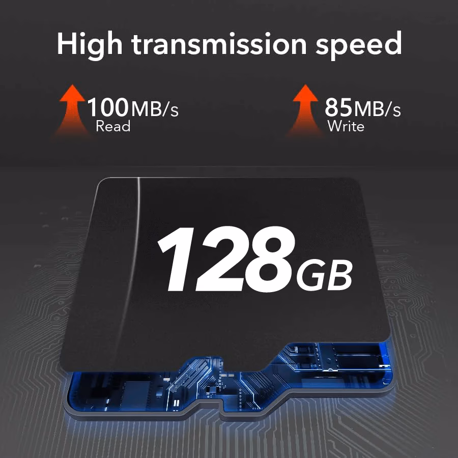 Can a dash cam take a microSD card?